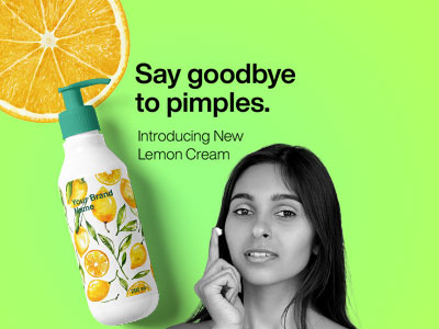 lemon cream branding
