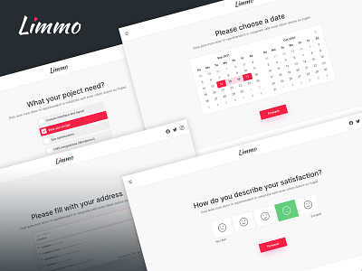 Limmo - Multipurpose Form Wizard form rtl survey wizard template theme themeforest ui web design
