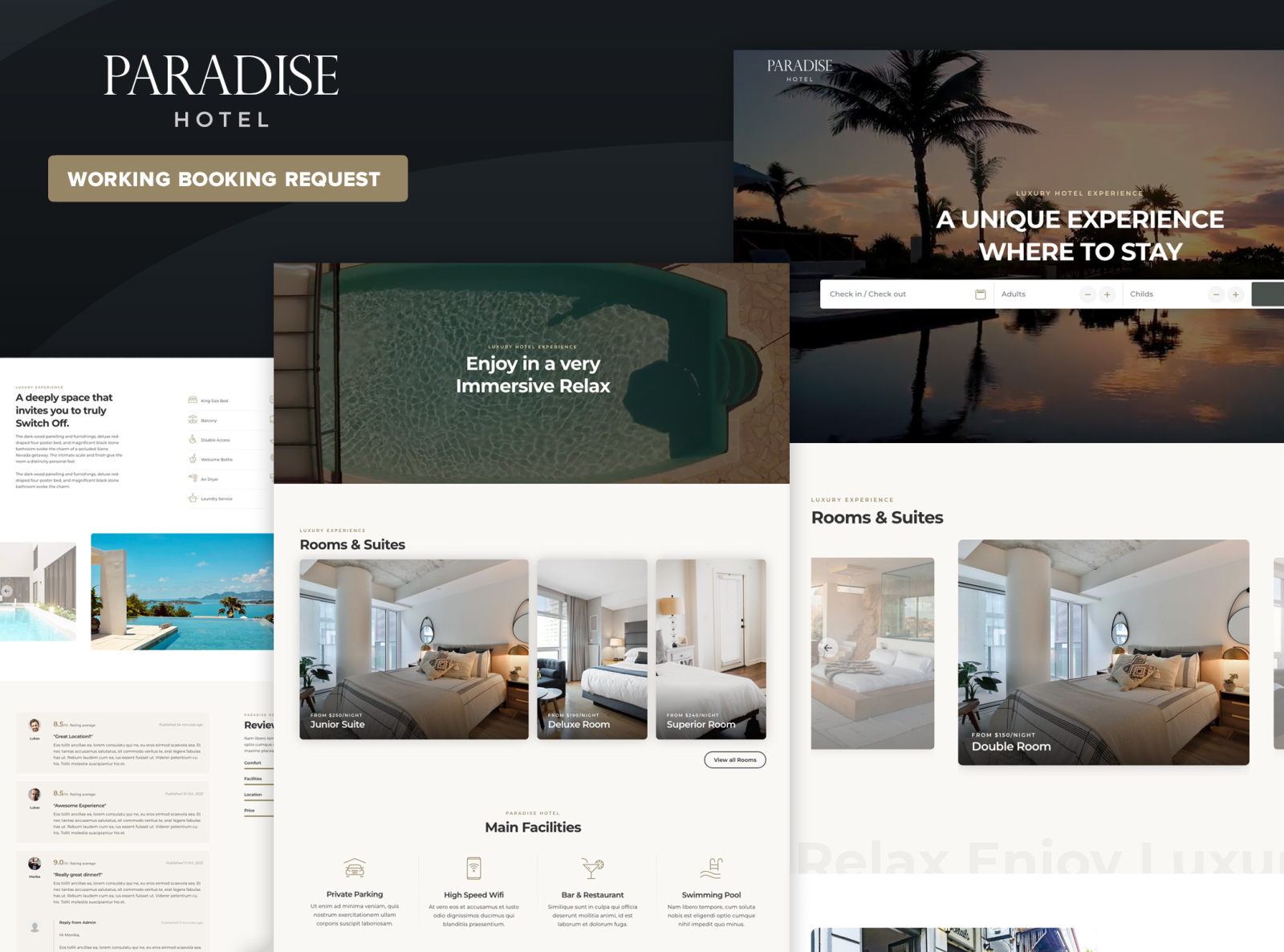 Paradise Hotel By Ansonika On Dribbble