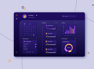 Task Managment App Desktop app calendar clean dashboard design interface product design task task manager to do app ui ux