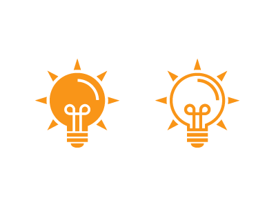 Idea icon bulb icon idea light