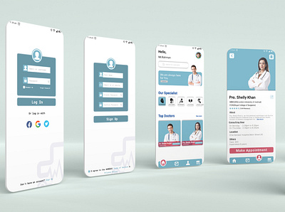 Medical app design app design graphic design illustration medical app ui