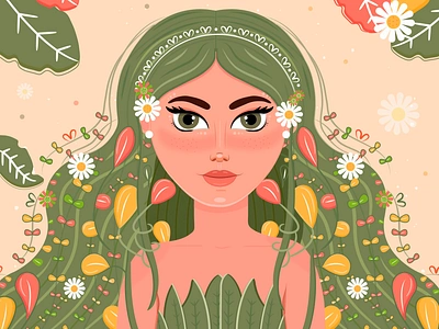 BEAUTY JENYFERHERRERA adobe illustrator arte digital beauty brandidentity branding branding concept concept art conceptual creativity dibujo diseñador diseño gráfico femenine floral ilustración ilustrator mujer natural podcast vector