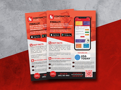 Flyer Design For Mobile App Promotion app cellphone flyer mobile promotion