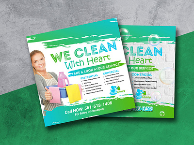 Flyer Design For Cleaning Services