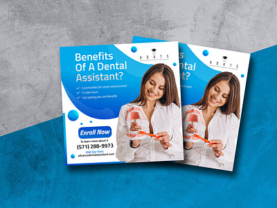 Flyer Design For Dentist Services
