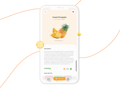 Fruit Shop Screen app design designs dribbble figma foodapp graphic design logo page product design productdesign tech ui uidesign uiuxdesign uxdesign websitedesign