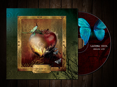 Lacuna Coil album art album design digital art graphic design music package design record vinyl
