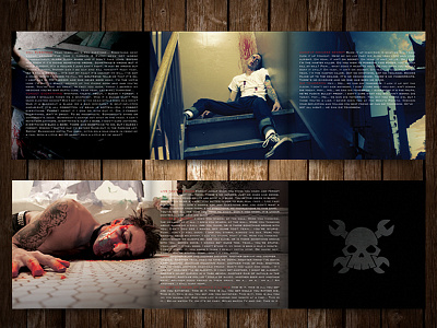 The Turbo A.C.'s "Kill Everyone" album art cd sleeve graphic design layout liner notes