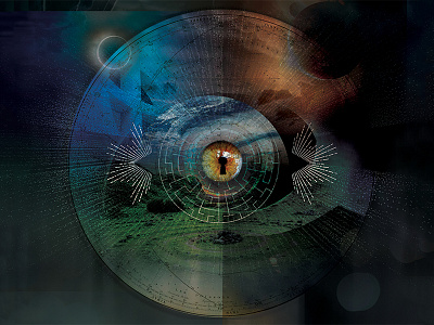 The Eye digital illustration fantasy health illustration photohsop surrealism the eye