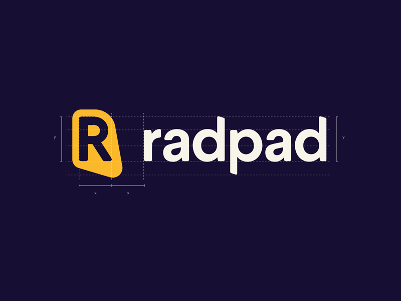 RadPad Rebrand logo radpad rebrand wordmark
