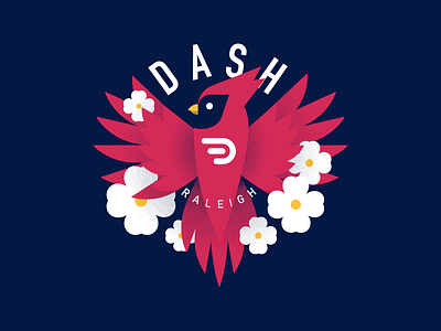 Dash — T-Shirt cardinal dogwood north carolina t shirt