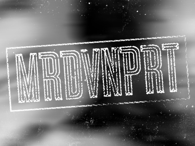 New Portfolio Website mrdavenport mrdvnprt.com portfolio typography website