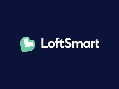 LoftSmart — Rebrand branding l logo rebrand start up wordmark