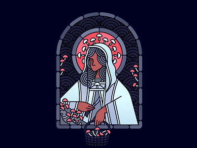 Patron Saint of Mushroom Pizza