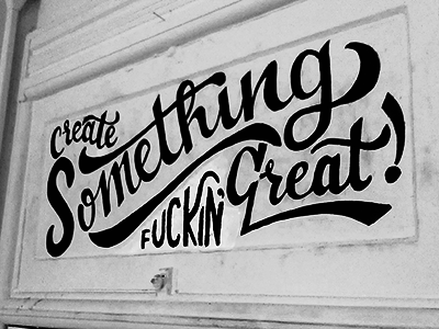 Something Fun fun hand lettering kmsouthwell ligature mrdavenport typography