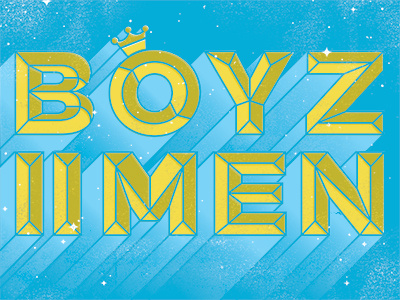 Boyz boyz ii men foursquare gotham mrdavenport typography year book