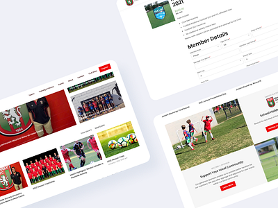 Westside Grovely Football Club branding design ui ux web design wordpress