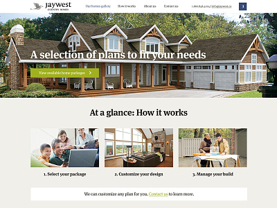 JayWest Country Homes goes responsive