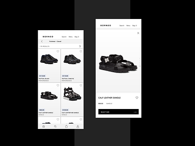 Mobile Ecommerce Product Page