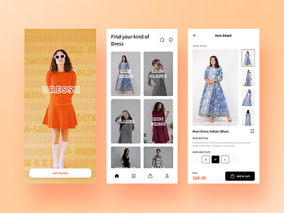 DRESSH - Fashion Store App