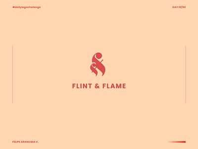 Day 10 of 50 - #dailylogochallenge brand dailylogo dailylogochallenge design flame graphicdesign logo vector