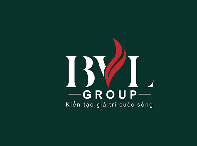 GVL Group Hair Salon logo by Bee Art Agency brand design brand identity branding design designs hair hair salon haircut hairstyle logo logos