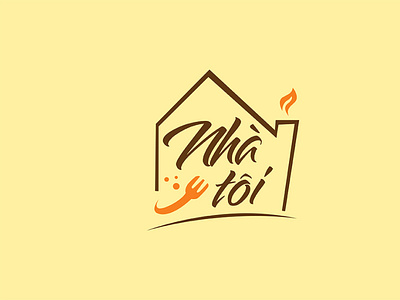 Nhà Tôi logo by Bee Art Agency