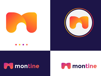 M 3D logo(for sale) 3d branding design flat graphic design illustration logo minimalist modern vector