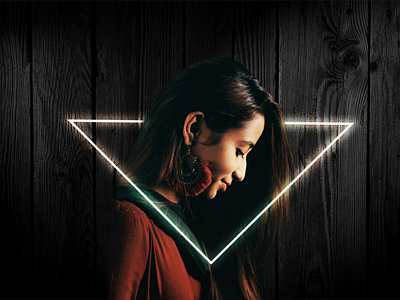 Adobe Neon light effect. adobe adobe art adobe photoshop artist artwork design designer digital art digital artist editing fashion girl graphic design illustration light manipulation neon neon light photo photography