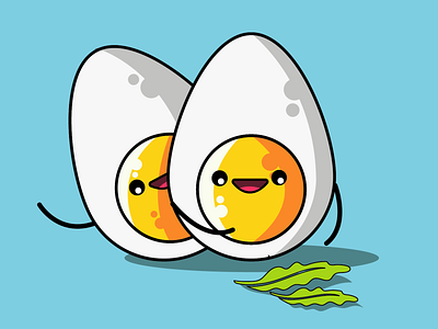 Yummy egg adobe adobe illustrator art artist artwork cute cute illustration digital art digital artist egg food food illustration graphic design illustration illustration art illustrations illustrator kawaii white yellow