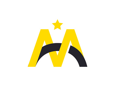 Letter M Logo branding design lettermark lettermarklogo letters logo ui web