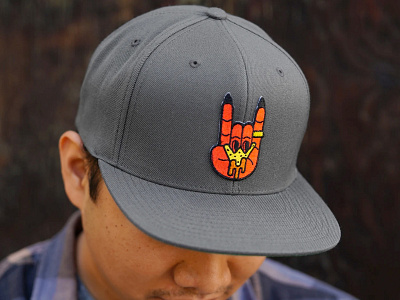 Diablo Nachos Patch and Hat Design