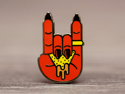 Diablo Nachos Enamel Pin art direction branding design devil diablo e commerce enamel pin illustration nachos nittygritty pin qdoba queso