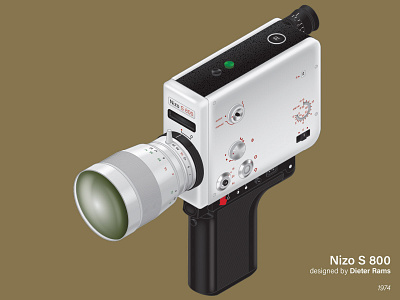 Dieter Rams Nizo S 800