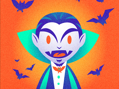 Happy Halloween Vampire halloween illustration nittygritty vampire