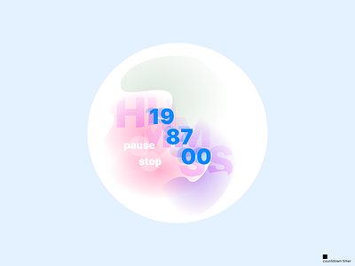 DailyUI 14 // Countdown Timer app challenge dailyui design graphic design ui ux