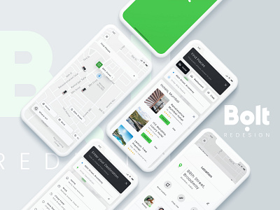 Bolt Redesign app design ui uidesign ux