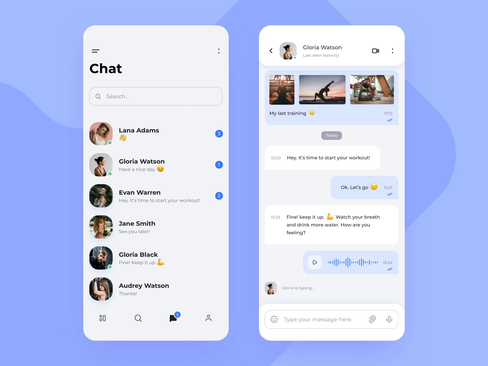 Direct Messaging by Anton Zaderaka for Easy Riders on Dribbble