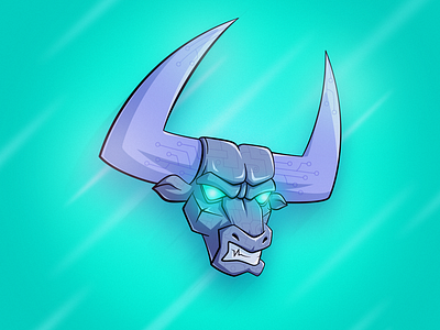 Crypto Bull Sticker