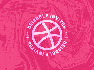2 Dribbble Invites babge design dribbble dribbble invite hello dribble invite logo player shot thanksgiving vector