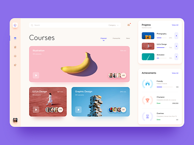 Courses Dashboard