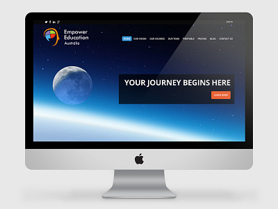 Empower Education Website education website web design web development