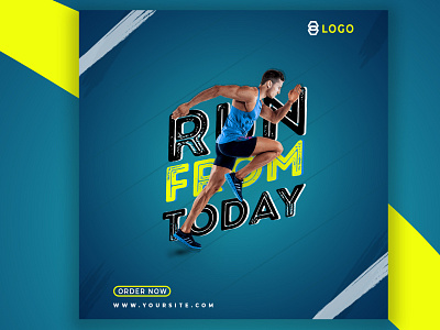 Workout web banner design graphic art graphic design graphics design shop bannner shop bannner typography web banner