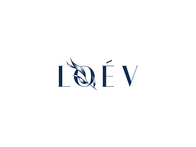 logo for loev brand identity branding branding design elegent graphic art graphic design icon logo typography vector