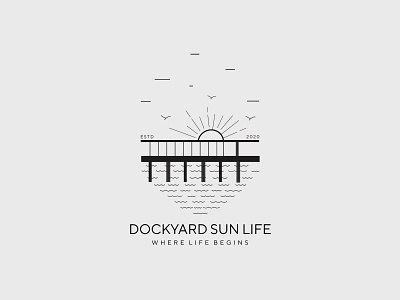 Modern Logo for DOCKYARD SUN LIFE
