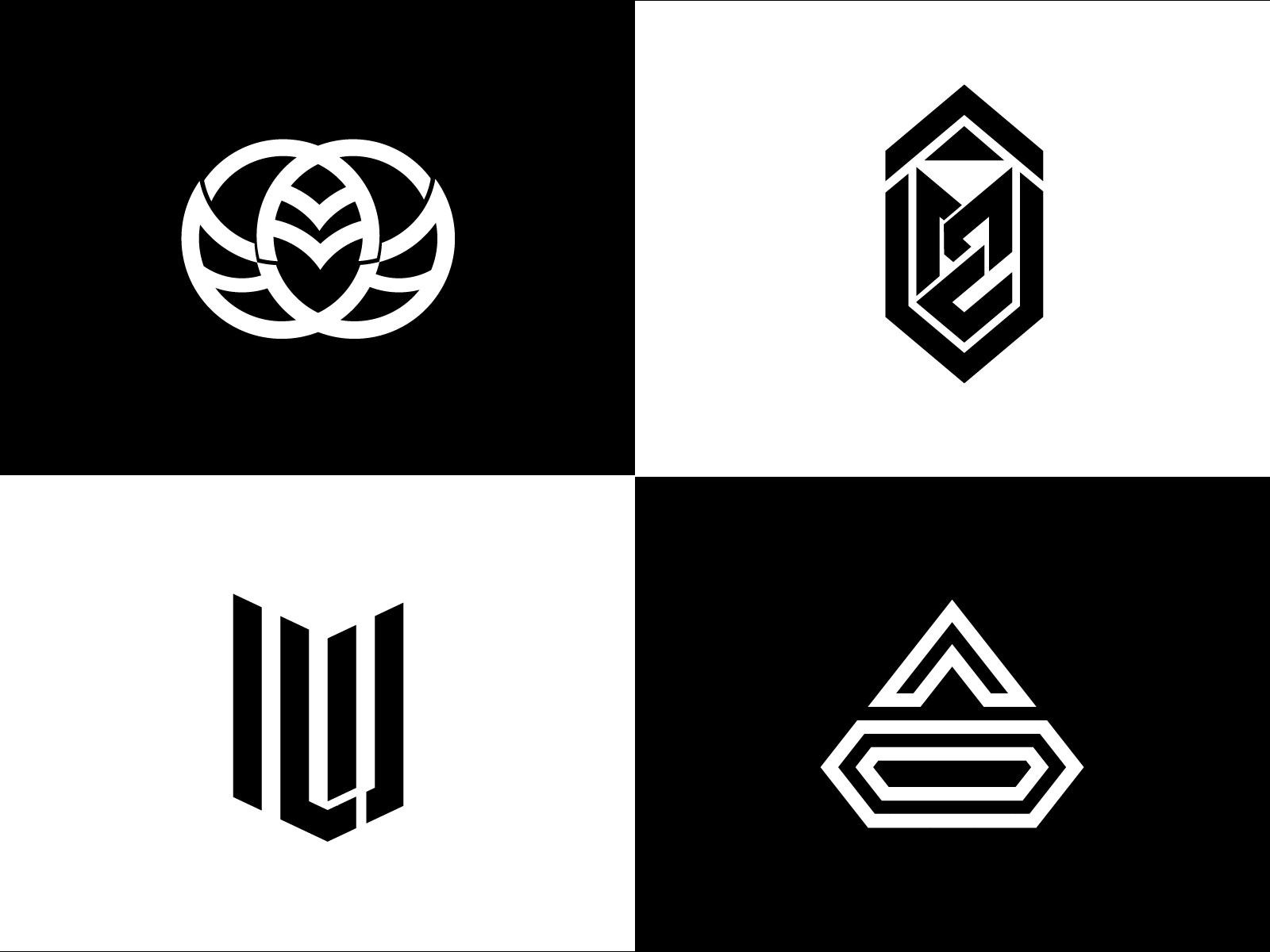 logo monogram your initials by erik on Dribbble