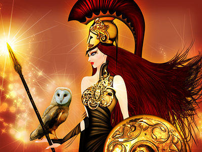 athena the greek goddess of war