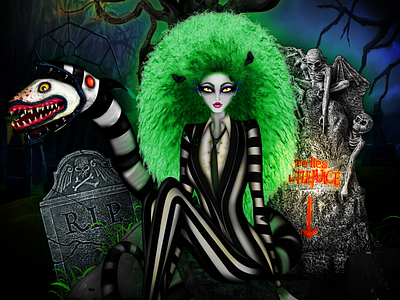 Beetlejuice Happy Halloween!!