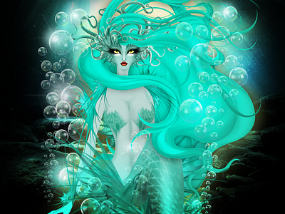 Dark Lagoon Mermaid